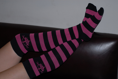 Pink Sockfeetz!